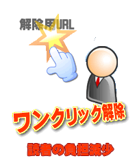 ワンクリックで解除